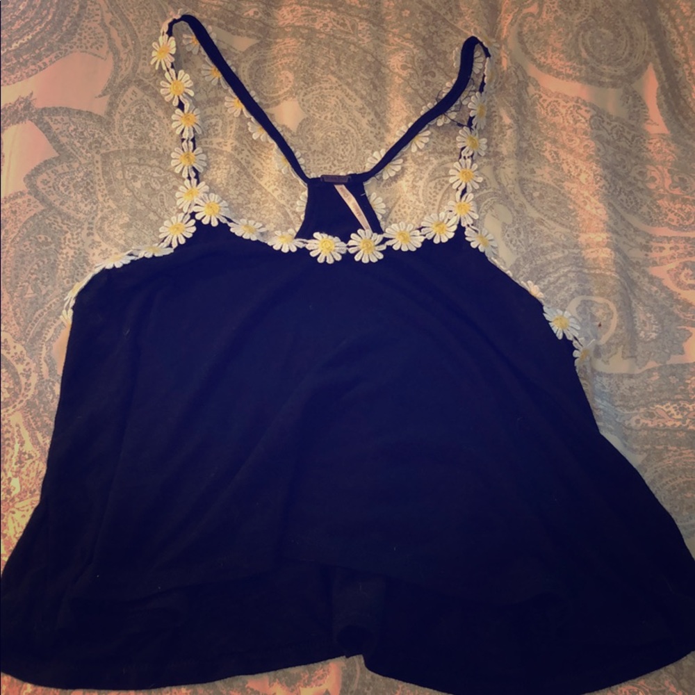 Sunflower detailed crop top